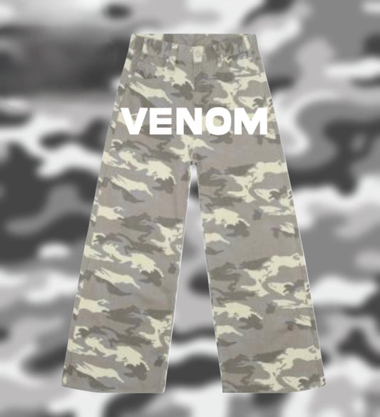 ALL NEW VENOM “CAMO” JEANS (GREY)