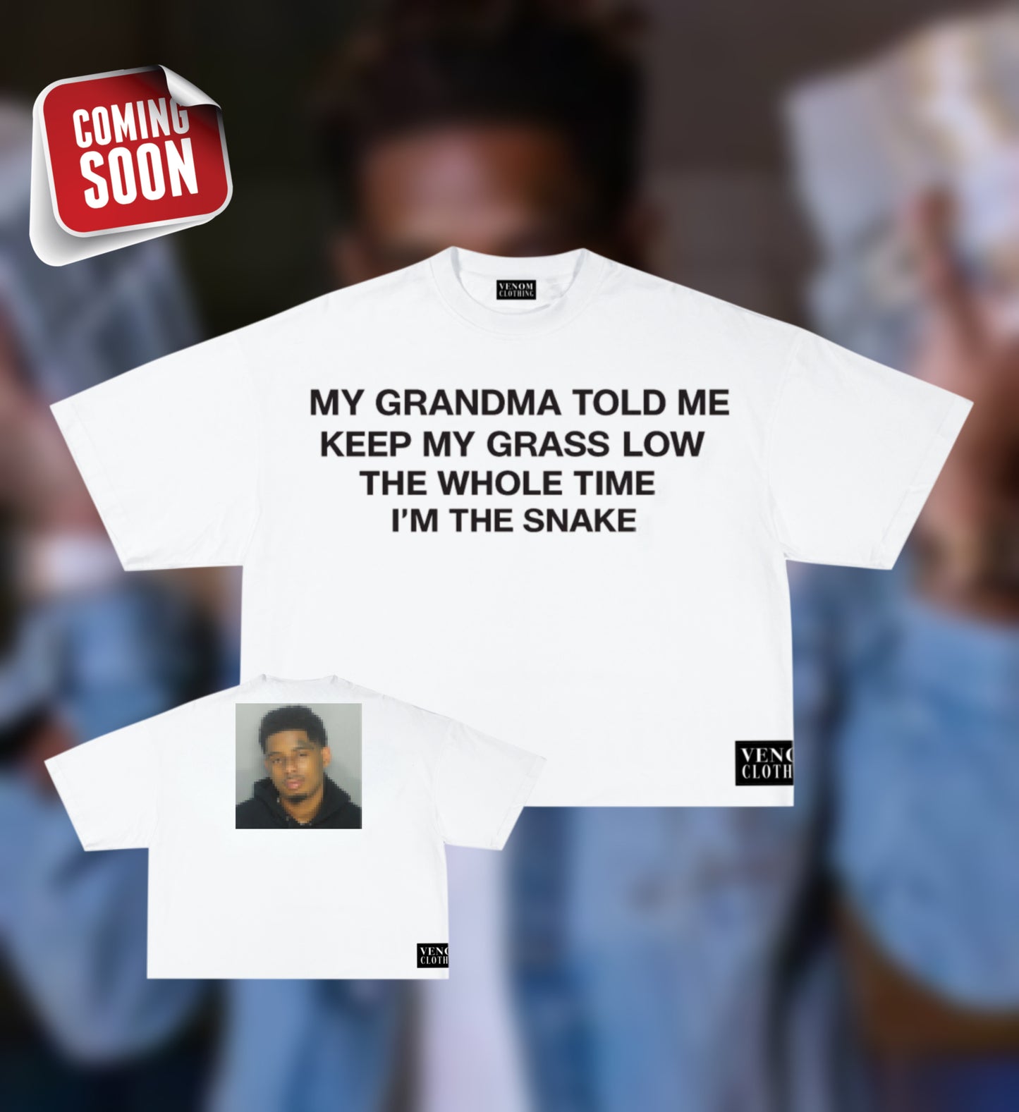 ALL NEW “SNAKE901” GRAPHIC TEE