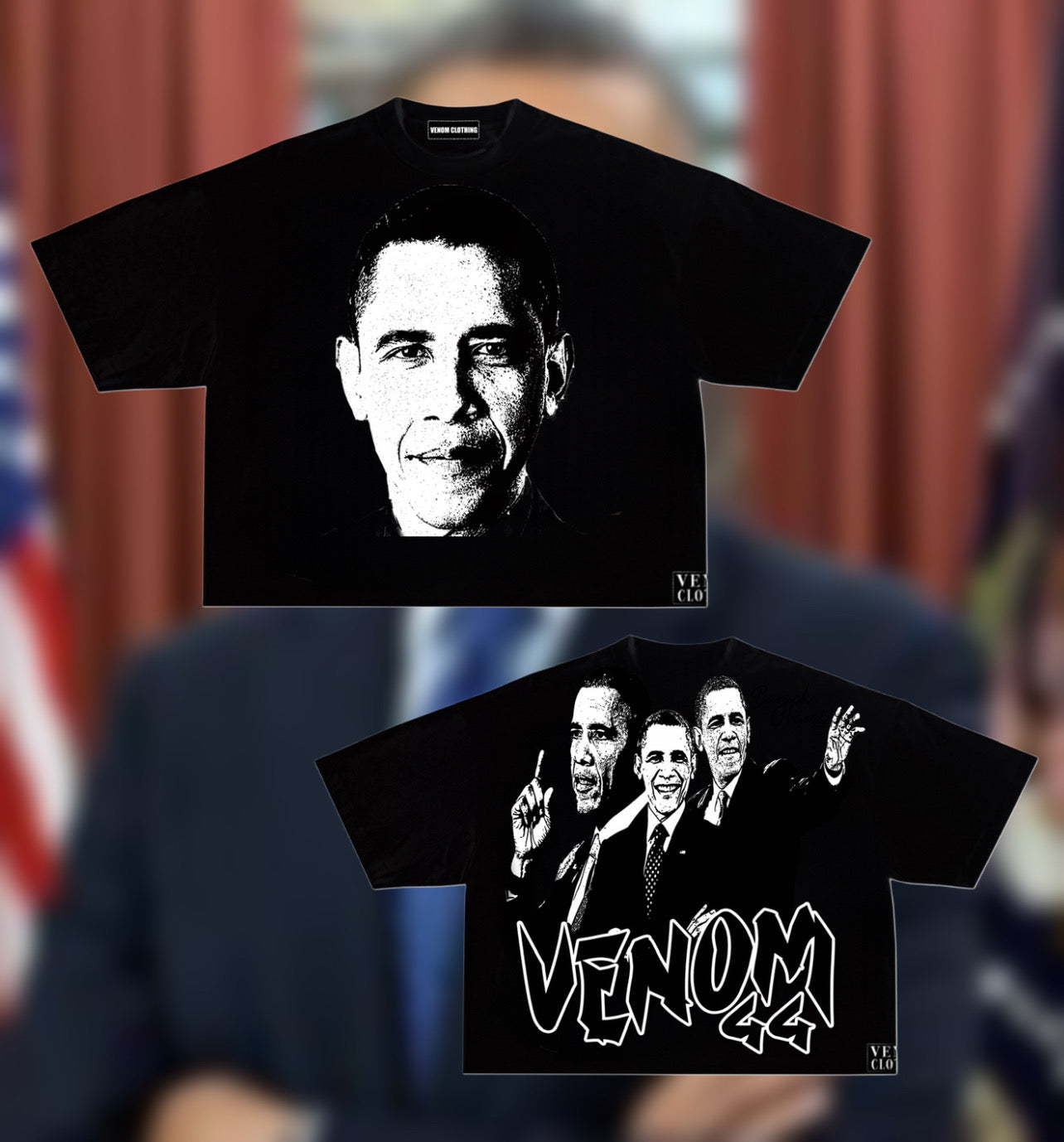 ALL NEW BARACK OBAMA GRAPHIC TEE